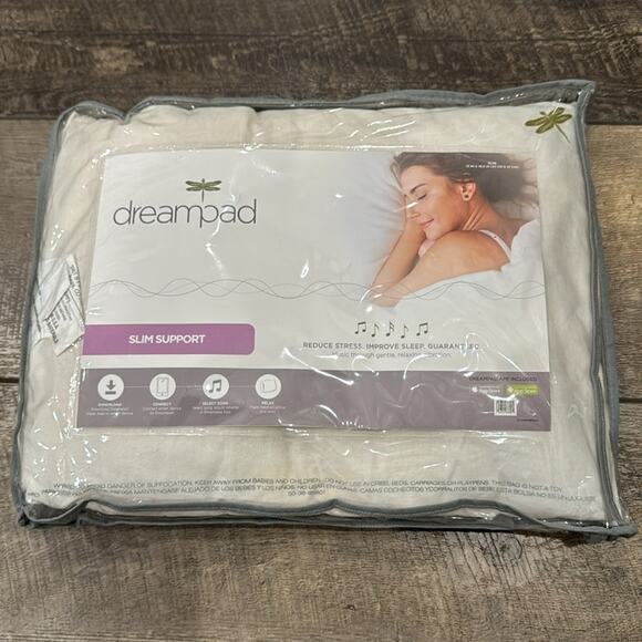 Dreampad Slim Support Music Sound Pillow with Wireless Receiver ADHD Support
